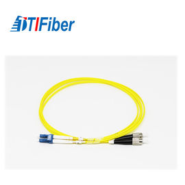 Kabel Fiber Optic Patch Mode Tunggal Tahan Lama, FC Ke LC Patch Cord Fiber Optic