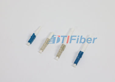 Single Mode Duplex LC / PC Konektor Kabel Serat Optik Untuk Jaringan FTTX